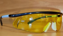 عینک ایمنی برند Persian Safety (پرشین سیفتی) مدل Aria - Amber (آریا - آمبِر)