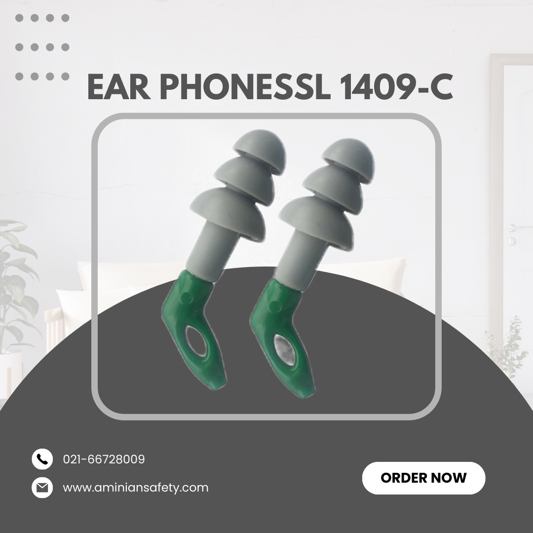 توگوشی صدا گیر سه پله برند Silent مدل SL 1409-C